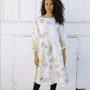 NWT Tradlands Nova Midi Dress Caroline Print XXS